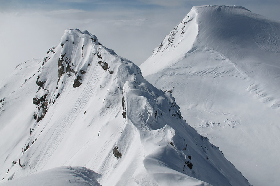 Ski Terrain of the Durrand Glacier